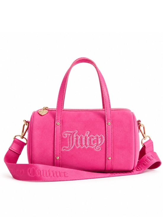 Juicy Couture Handbags - JUICY COUTURE Pink Mini Barrel Crossbody Handbag.
